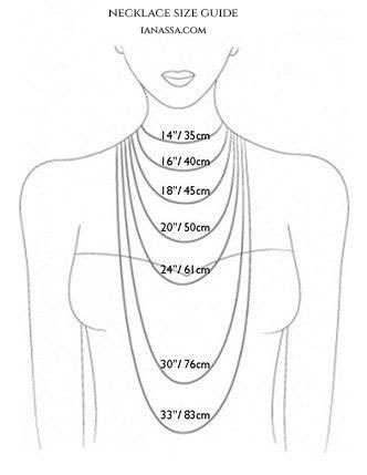 Sizing Guide Necklaces