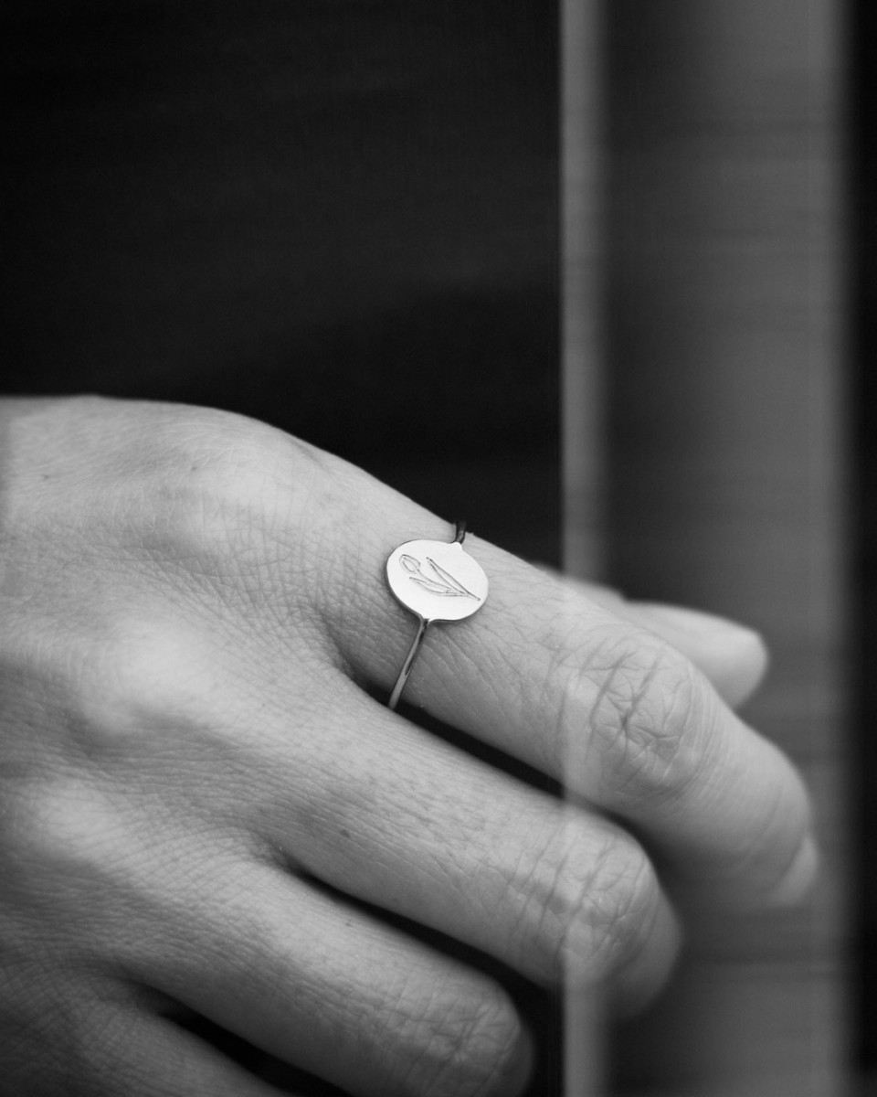 Tulip Flower Ring