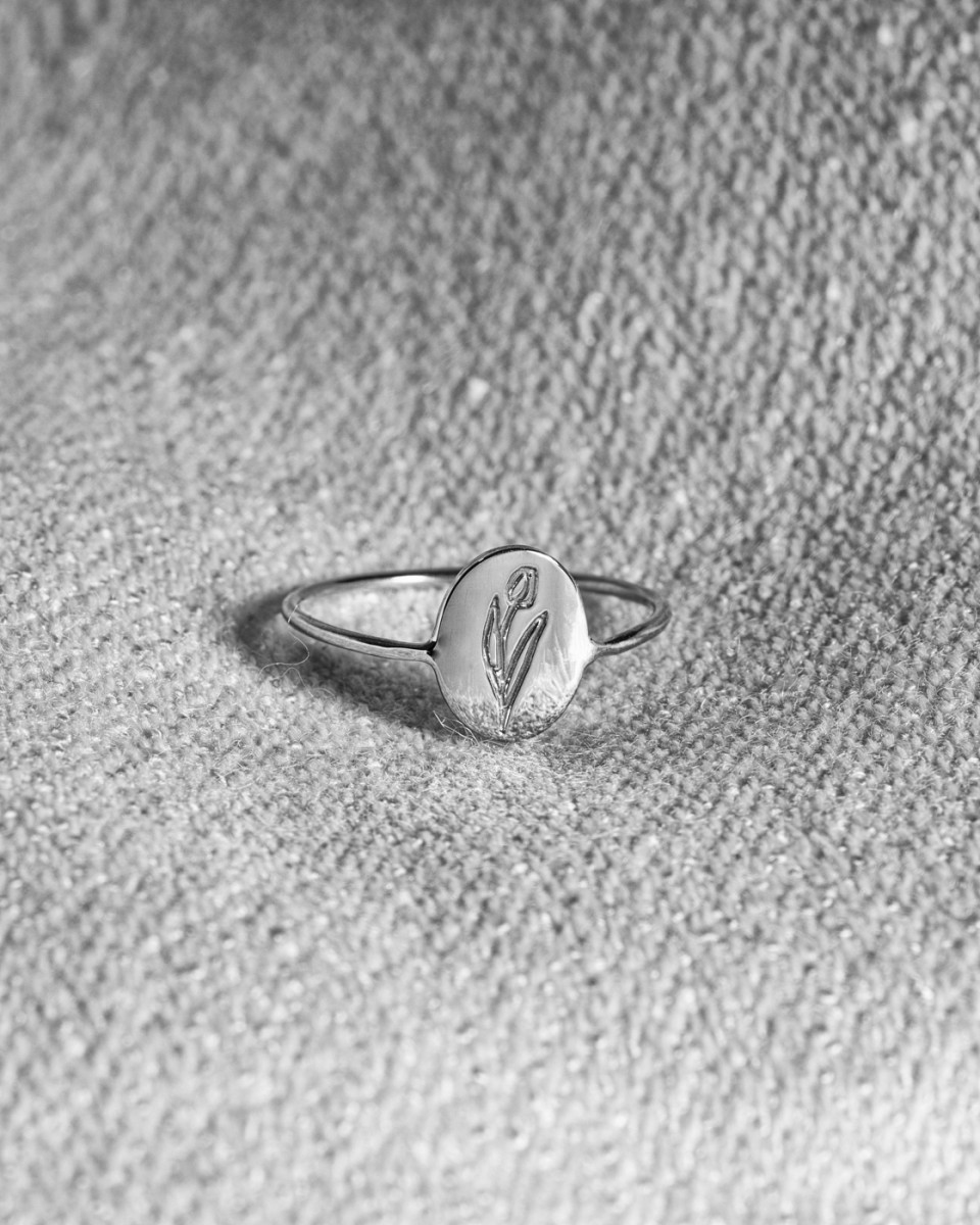 Tulip Flower Ring