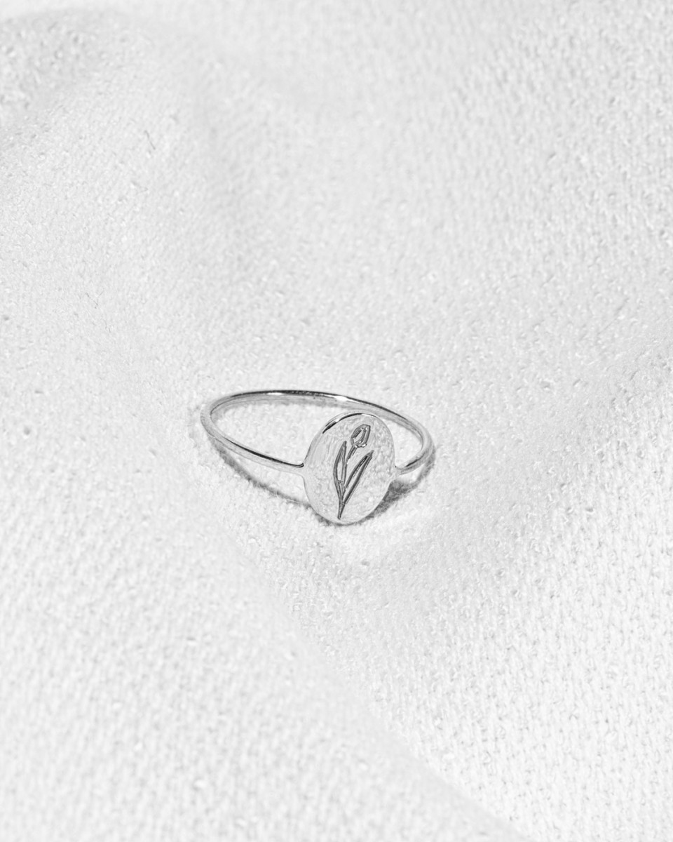 Tulip Flower Ring