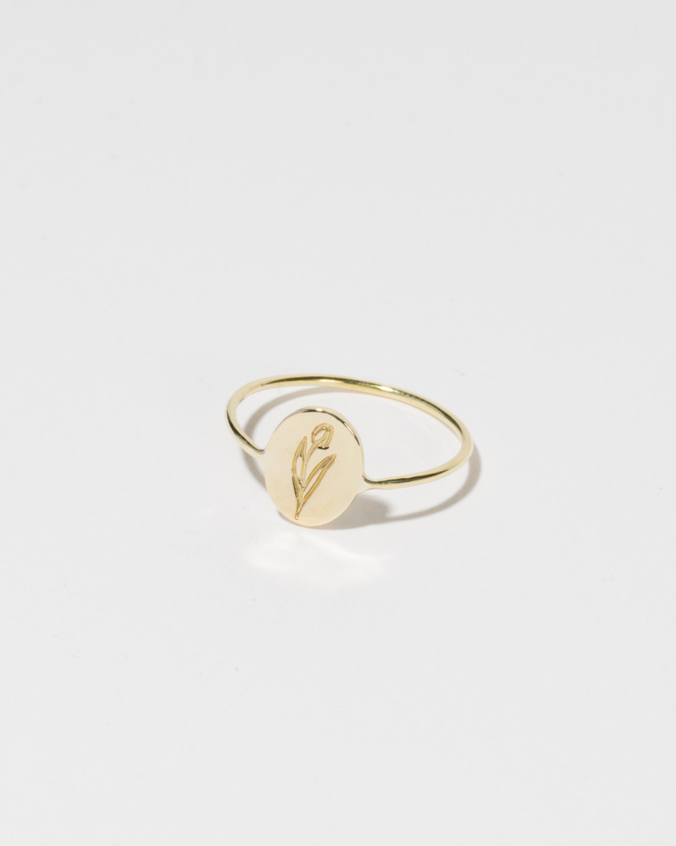 Tulip Flower Ring
