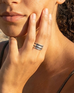 Eπάργυρο Δαχτυλίδι Ethnic