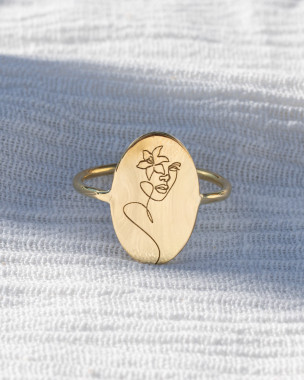Anthouses Floral Ring