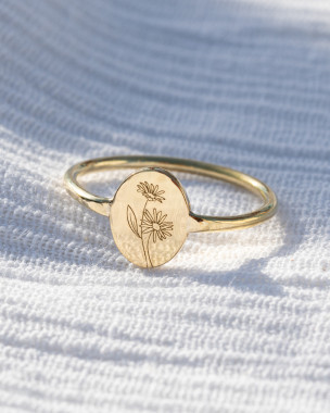 Daisy Floral Ring