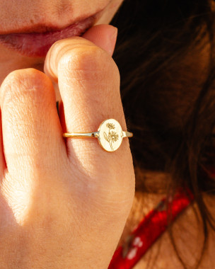Daisy Floral Ring