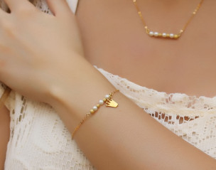14k Goldschmuck Kronenarmband