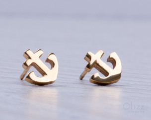 Edelstahl Anker Ohrstecker