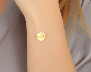 Goldfilled Linkarmband Galaxy