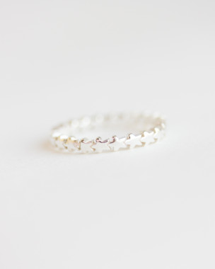 Sterling Silver Star Ring