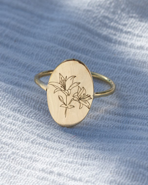 Lily Floral Ring