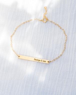 Personalized Bar Bracelet