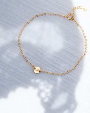 Personalized Disk Bracelet