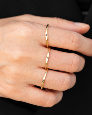 Personalized Stacking Ring
