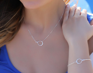 Collier Infini Argent Sterling