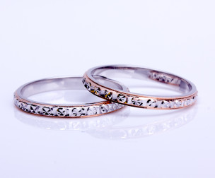 Sterlingsilber schlichtring Trauring