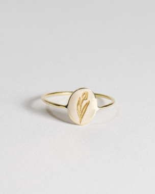 Tulip Flower Ring